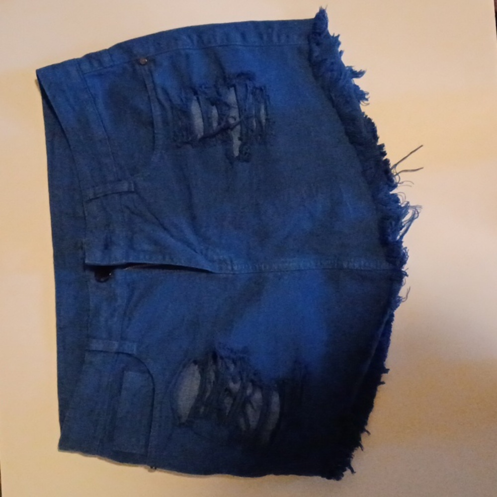 Brazilian Sawary Prime Denim Blue Skirt Size 40